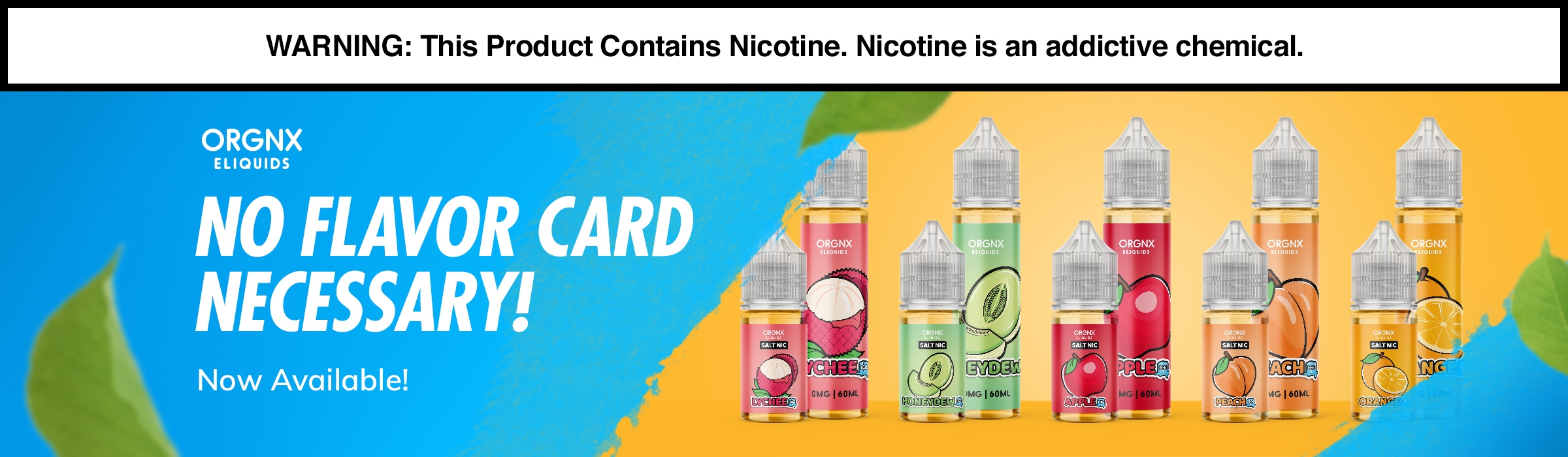 elf bar vape uk ORGNX Strawberry Ice | Menthol Vape Juice main image 1