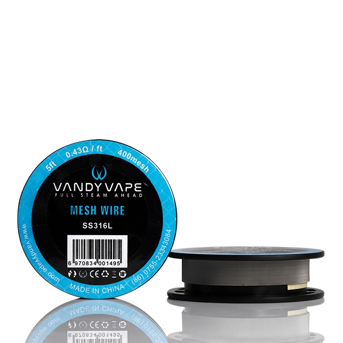 Vandy Vape Mesh Wire Spools - 5 Feet $8.99 Vandy Vape Mesh Wire Spools - 5 Feet $8.99