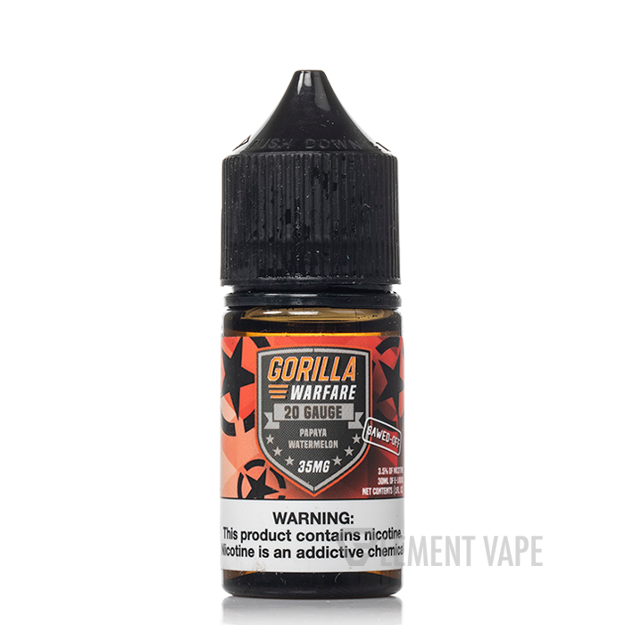 20 nic vape juice Gauge - Gorilla Warfare Salt Colours:WANDERLUST strawberry kiwi JUICY BAR JB5000 DISPOSABLE