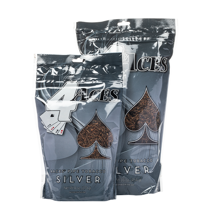 4 Aces Silver Pipe Tobacco