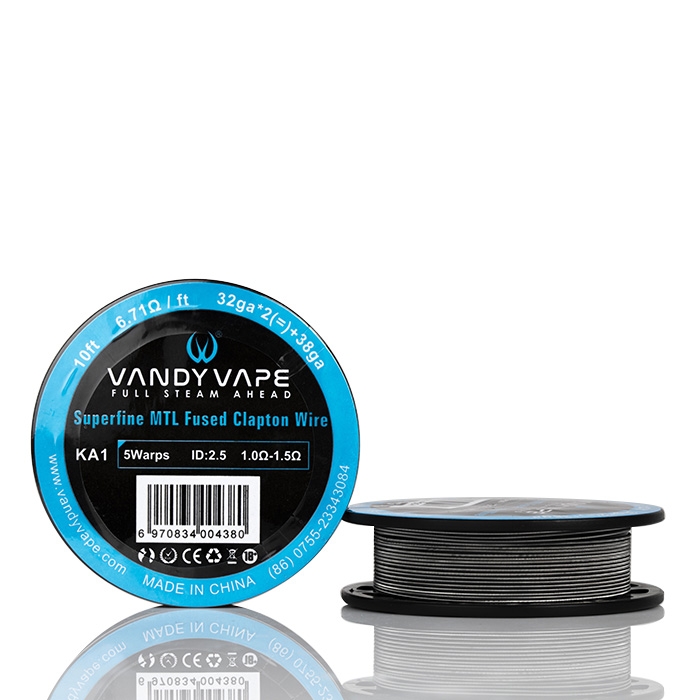 Vandy Vape Superfine MTL Wire Series Spools | 10 Feet MTL Coil Wire $9.99