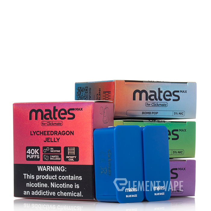 how much is elf bar vape 7 Daze Clickmate Max Refillable Kit| Open Pod System Kit