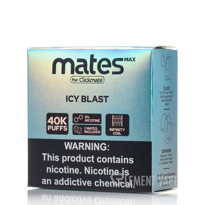 daze clickmate max refillable vape 7 Daze Clickmate MAX Mates