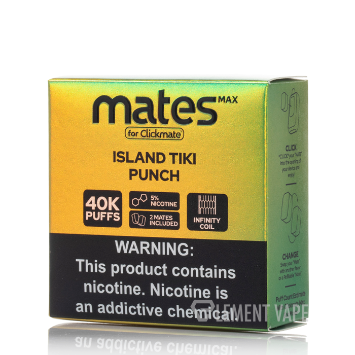 how much is elf bar vape 7 Daze Clickmate Max Mates Pre-Filled Pods ⋆ $9.99 main image 0