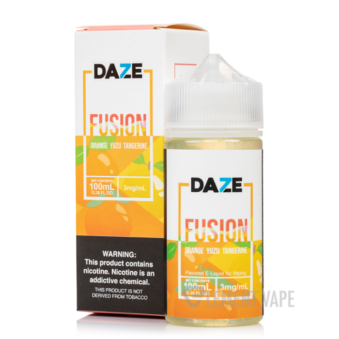 daze fusion vape juice Orange Yuzu Tangerine - 7 Daze Fusion - 100mL