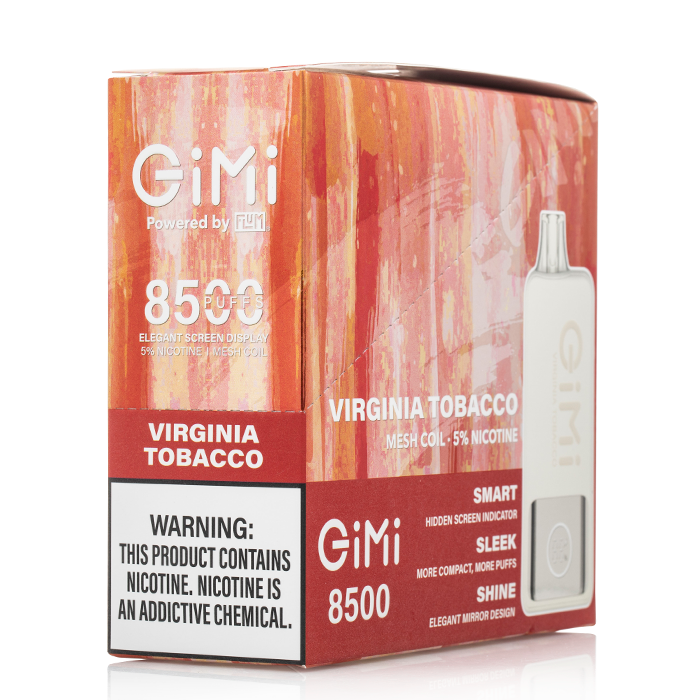 5-Pack] FLUM Gimi 8500 Disposable