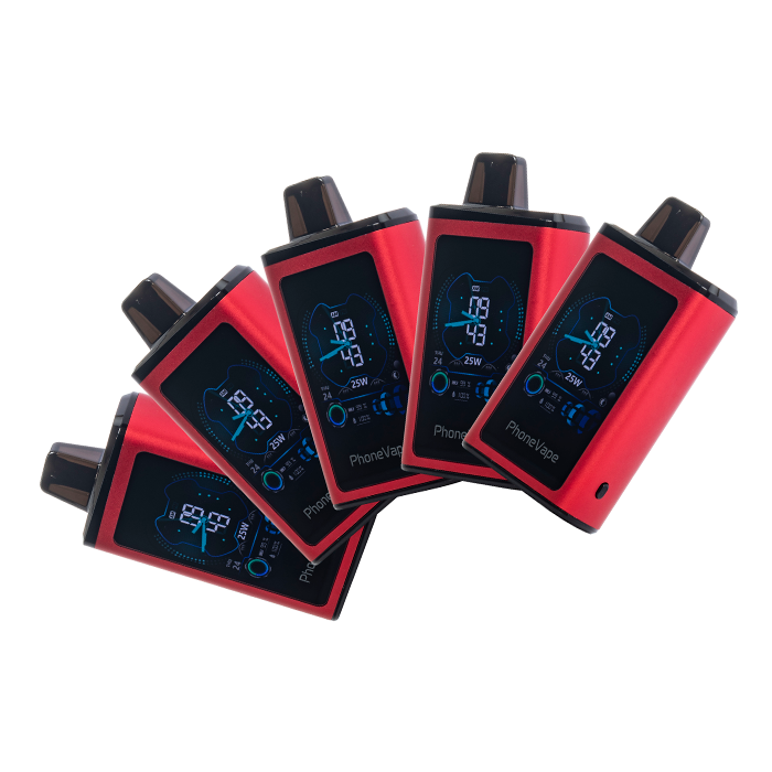 jnr vape app JNR VapeWatch 30K Puffs - The Ultimate Swype Vape Phone With Screen & App main image 1
