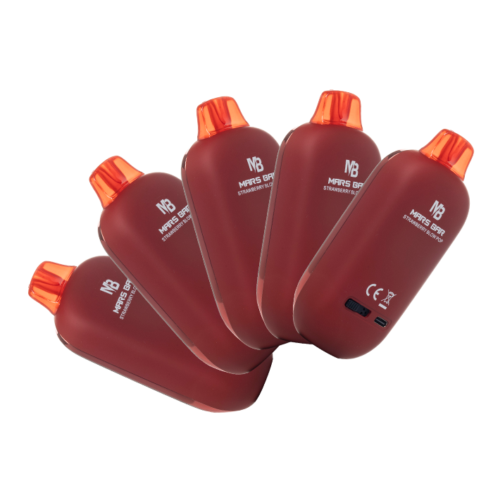 5-Pack] Mars Bar 60K Disposable