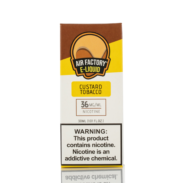 Custard Tobacco - Air Factory SALTS - 30mL $10.99