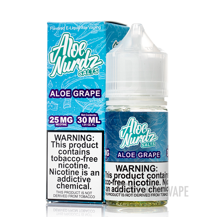 Aloe Grape - Cloud Nurdz Salts - 30mL $9.99 Aloe Grape - Cloud Nurdz Salts - 30mL $9.99