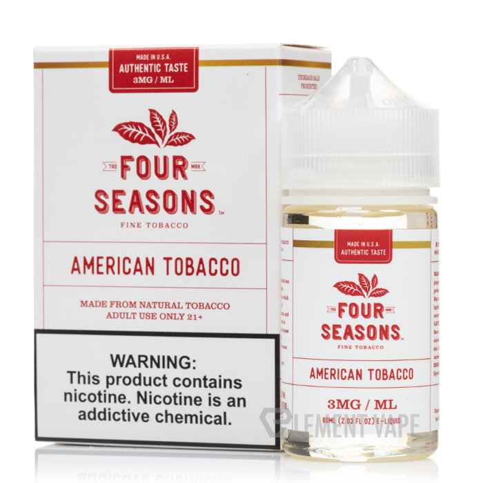 American Tobacco - Four Seasons - 60mL $11.99