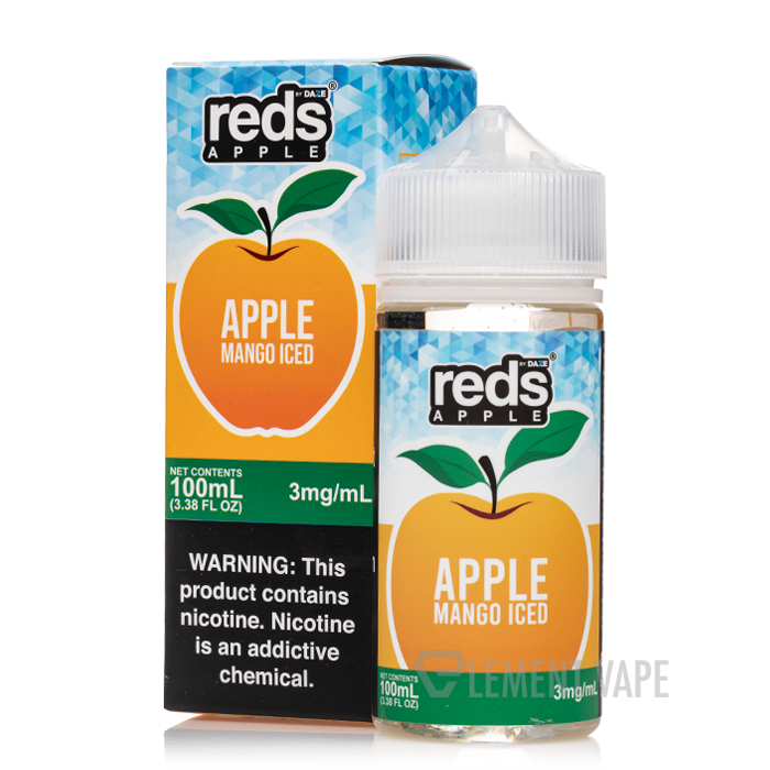 ICED Mango - Red's Apple E-Juice - 7 Daze - 100mL - $13.99