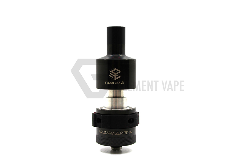 Aromamizer RDTA by Steam Crave (Velocity-Style) [Stainless & Black]
