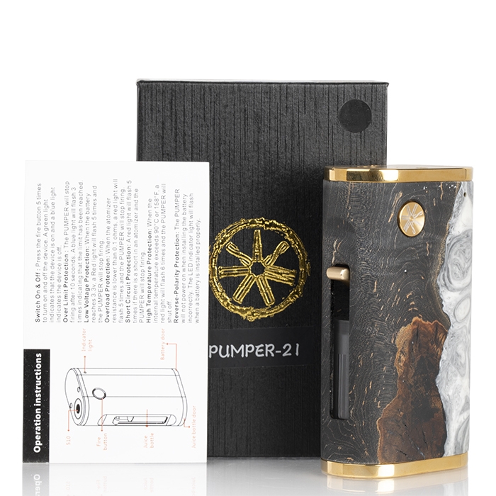 asMODus Pumper 20/21 BF Squonk Box Mod