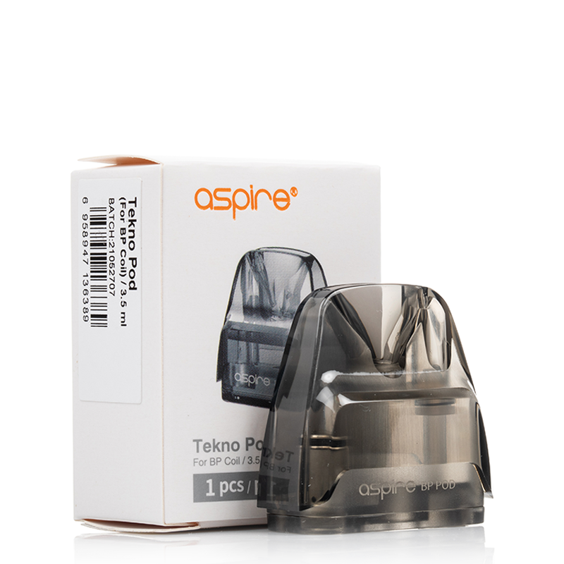 aspire tekno bp coil replacement pod 2ml 1pc Aspire TEKNO Replacement Pods
