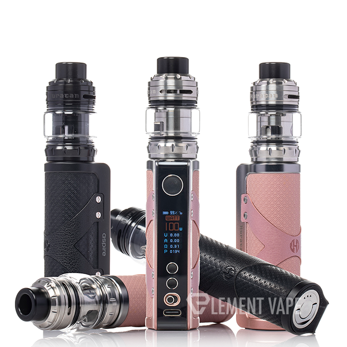 vuse pro qui clignote Aspire Huracan EX 100W Starter Kit