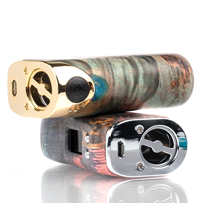 stab wood box mod Asvape Gabriel 80W Stabilized Wood Box Mod | Luxury Vape Device
