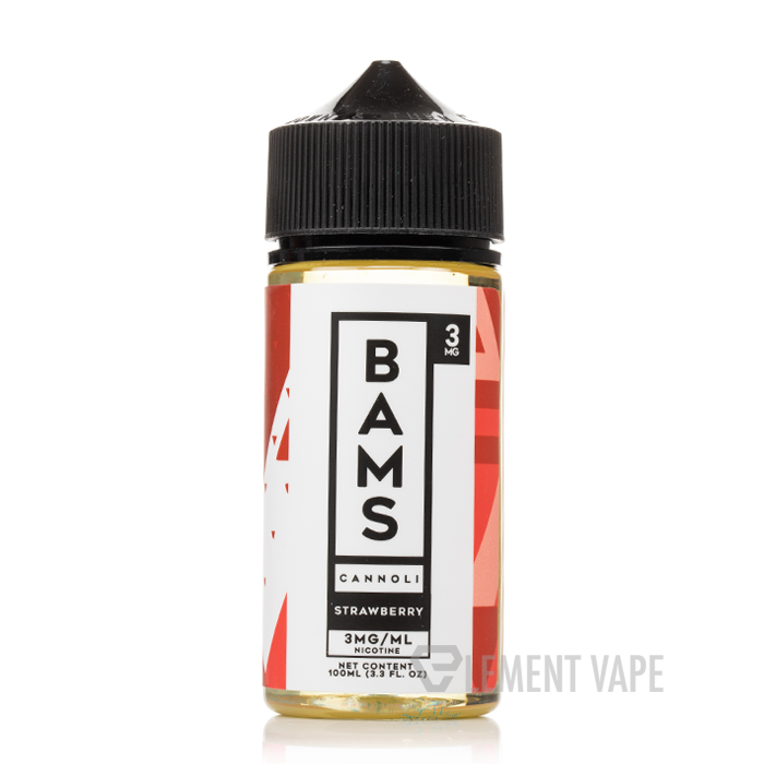 Strawberry Cannoli - Bam Bam's Cannoli - 100mL - $13.99