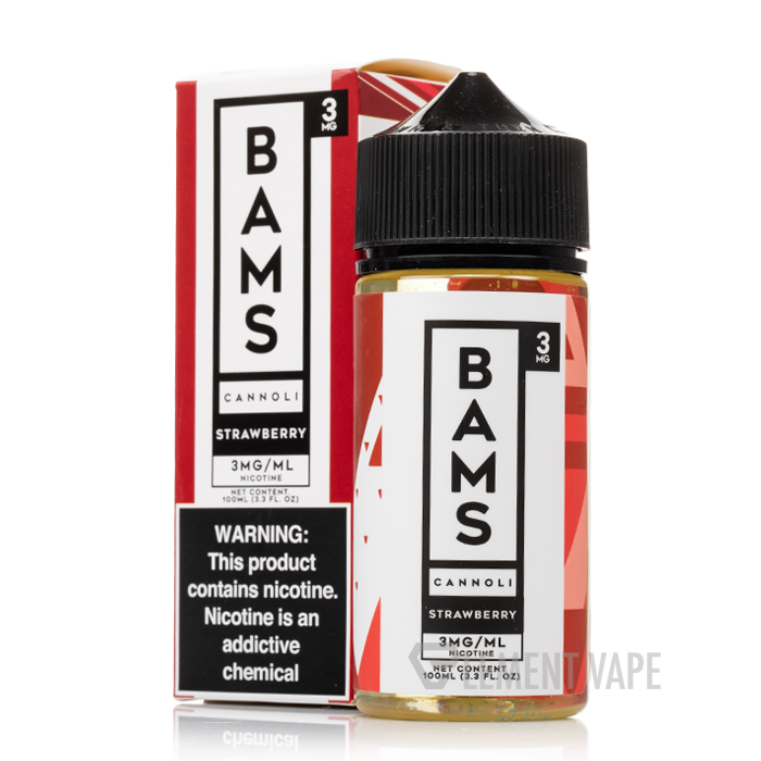 holy cannoli vape juice Strawberry - Bam Bam's Cannoli - 100mL THC-P Cartridges Color:Teal Blue Shop Cannabis in Boston