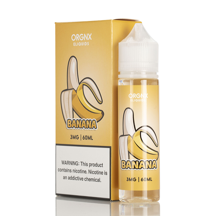orgnx vape juice ORGNX Banana Ice - Salt Nic main image 0