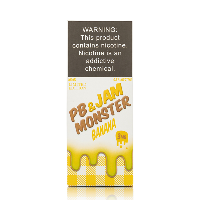 Banana - PB & Jam Monster - 100mL - $13.99