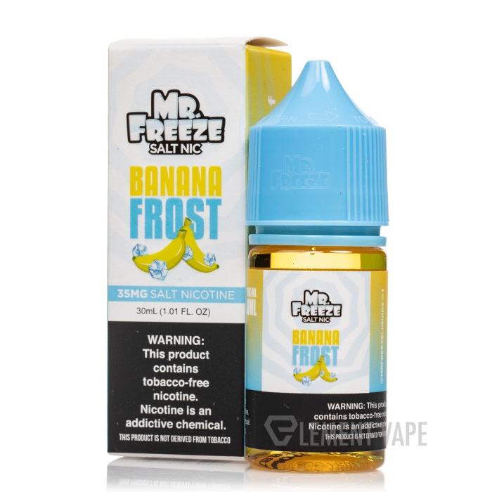 Banana Frost - Mr Freeze Salts - 30mL $9.99