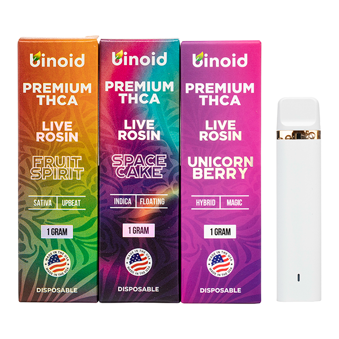 Binoid THC-A Live Rosin Disposable 1G - $19.99