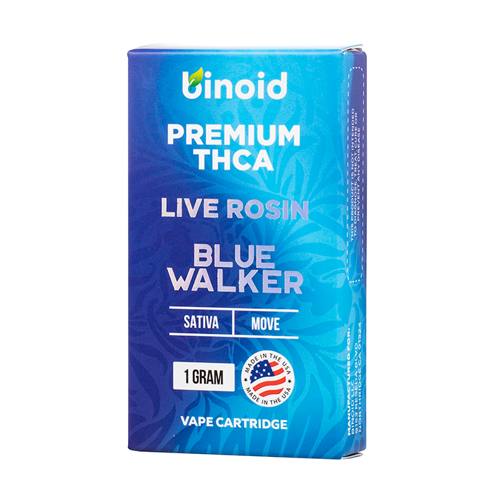 Binoid THC-A Live Rosin Vape Cartridge 1G $14.99