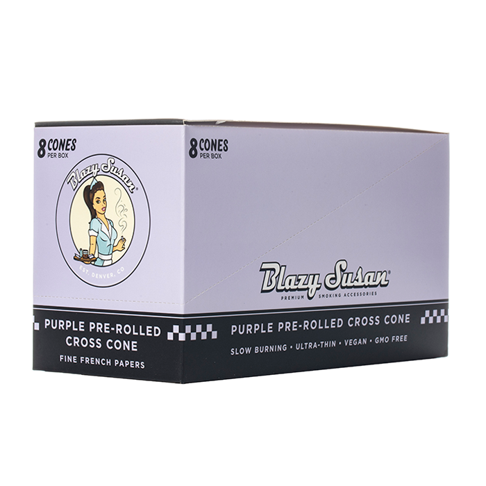 Blazy Susan Cross Pre Rolled Cones - 8ct Box - $35.99