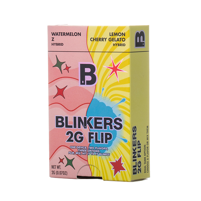 Blinkers Flip Dual Chamber Disposable 2G $22.99