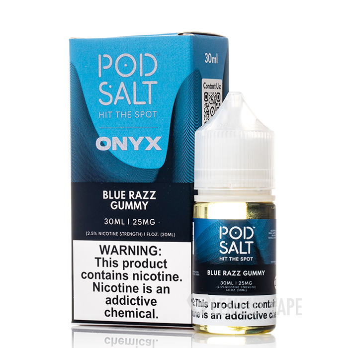 blue dream disposable vape near me Blue Razz Gummy - Pod Salt Onyx - 30mL