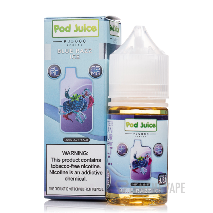 Blue Razz Ice - Pod Juice PJ5000