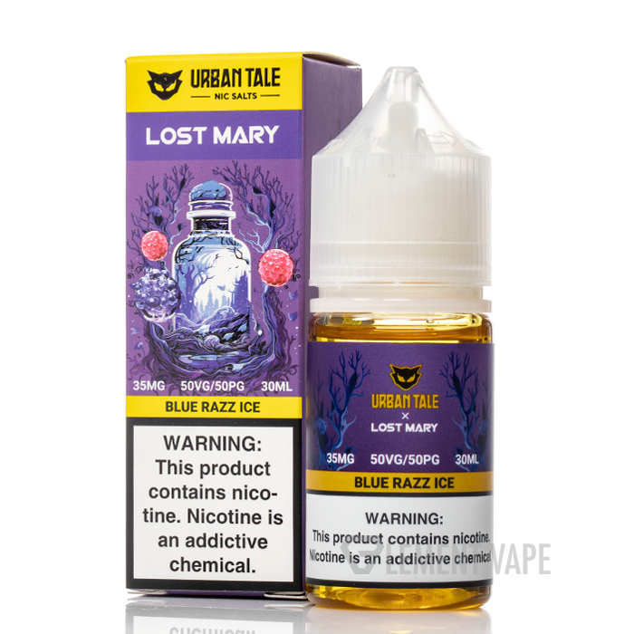 Blue Razz Ice - Urban Tale x Lost Mary Salts