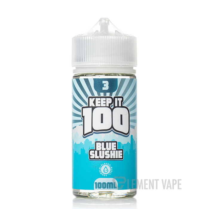 blue slush vape Slushie Lemonade - Keep It 100 NIXODINE - 100mL Nic Strength:12mg F: Fruity Frumist Triple Pack Blue