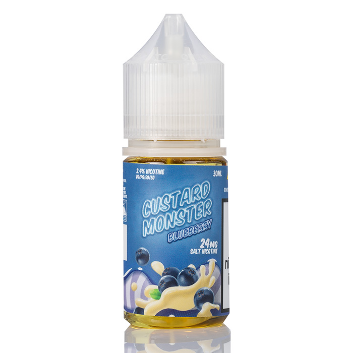 Blueberry - Custard Monster Salts - 30mL