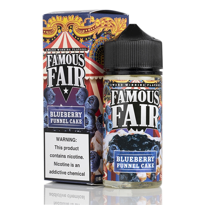 elf bar vape uk Blueberry Funnel Cake - Famous Fair E-Liquid