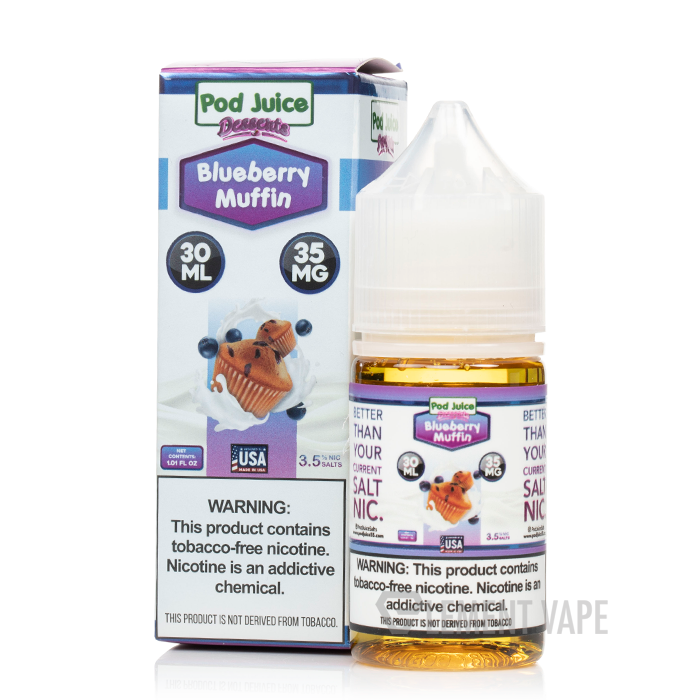 Blueberry Muffin - Pod Juice E-Liquid