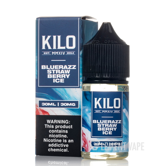 Blue Razz Strawberry Ice - KILO SALTS - 30mL Blue Razz Strawberry Ice - KILO SALTS - 30mL