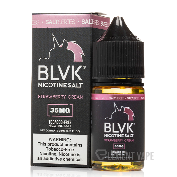 Strawberry Cream Nicotine SALT - BLVK Unicorn - 30mL - $9.99 Strawberry Cream Nicotine SALT - BLVK Unicorn - 30mL - $9.99