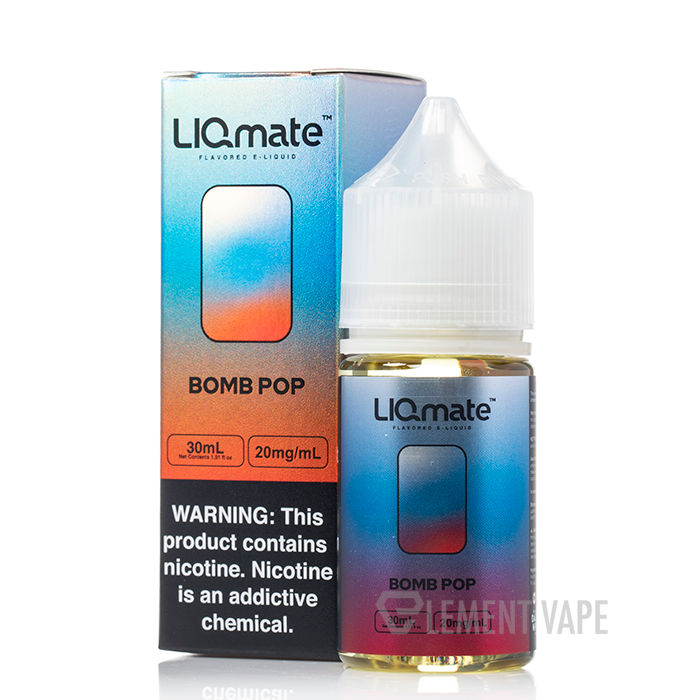 elfbar nachfüll pod läuft aus Bomb Pop - LIQmate Salts by 7 Daze