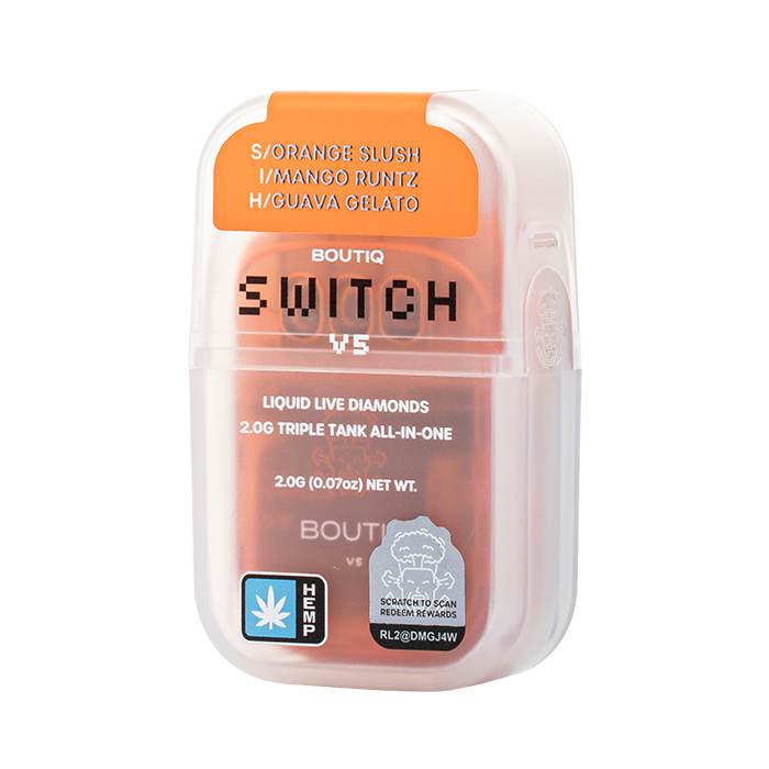 Boutiq SWITCH V5 THCA Disposable 2G - $31.99 Boutiq SWITCH V5 THCA Disposable 2G - $31.99
