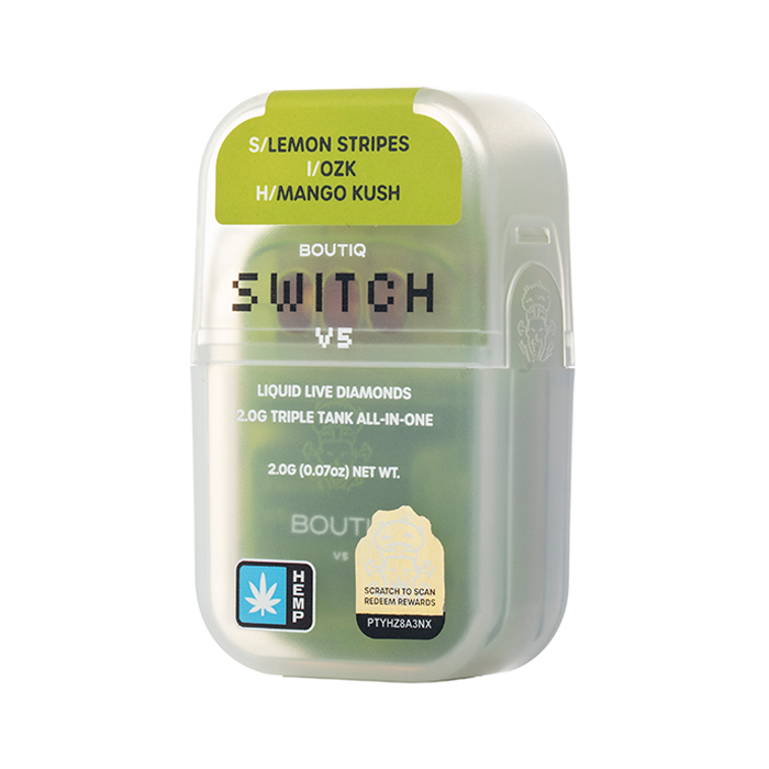 Boutiq Switch V5 THCP Disposable 2G - $31.99