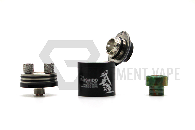 Bushido RDA by DOVPO & Bruce USA| 22mm Knurled Two-Post - $34.95