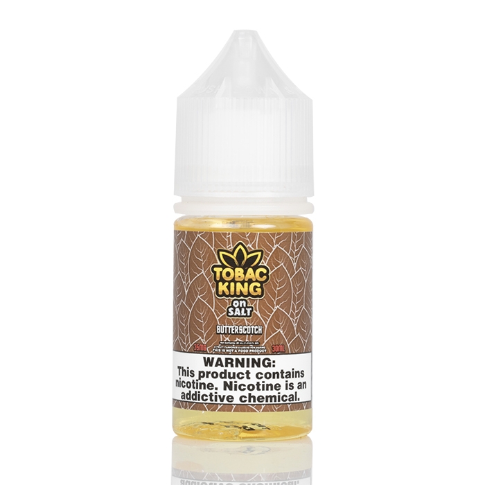 butterscotch tobacco vape juice Tobac King E-Liquid 120ml (2x60ml)  $ Butterscotch Reserve - BSX Series