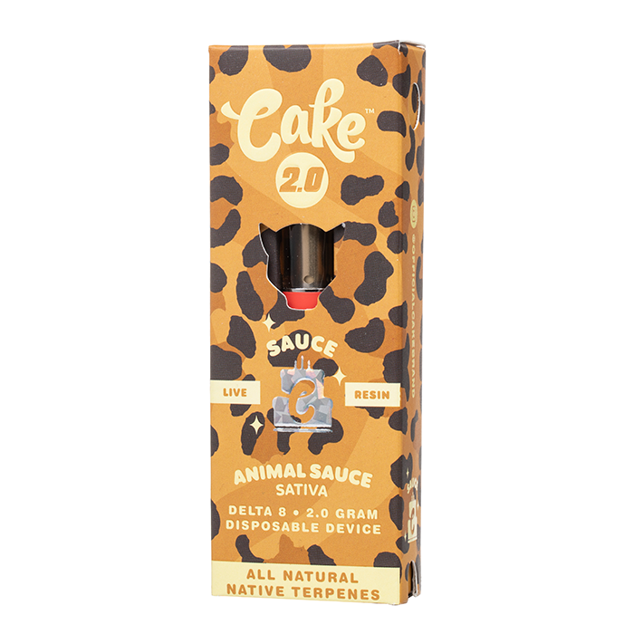 Cake Animal Delta-8 Live Resin Disposable 2G