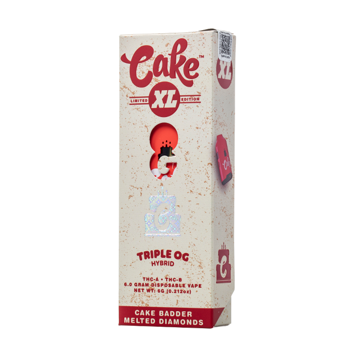 Cake Xl 6g Ultra CAKE XL 6 GRAM DISPOSABLE 5CT  Ranger Wholesale 3.0 Dead  Presidents