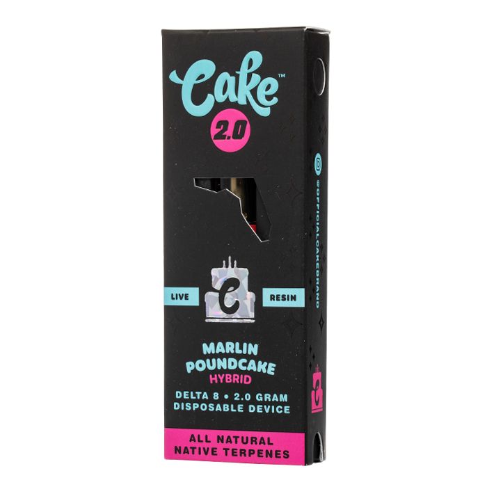 Cake Delta-8 Live Resin Disposable 2G