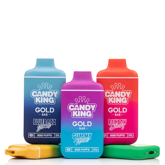 Candy King Gold Bar 6000 Disposable - $49.90
