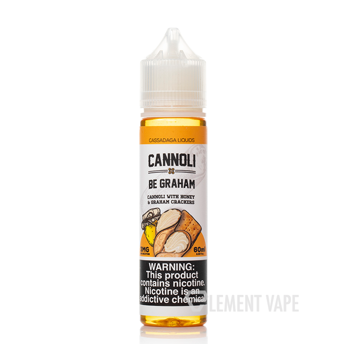 how to sweeten vape juice Cannoli Be Graham - Cassadaga - 60mL