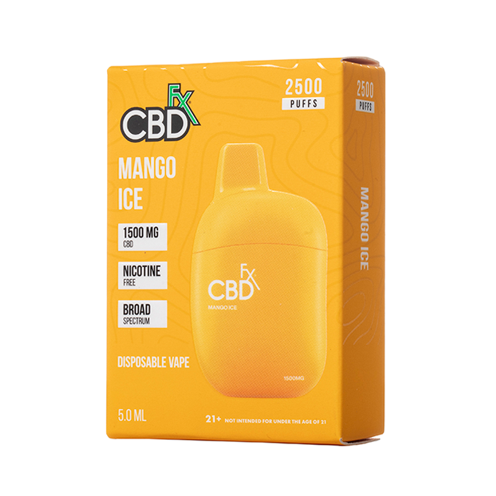 CBDfx 2500 CBD Disposable $19.99